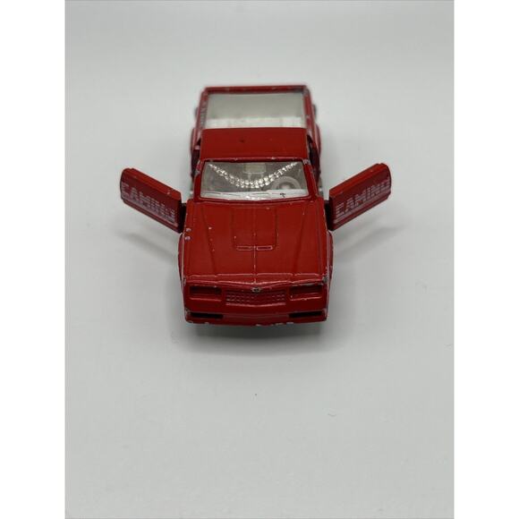 Majorette El Camino SS #296 Red With Hitch Cool Doors Open Made In France 1:59 - Picture 8 of 14